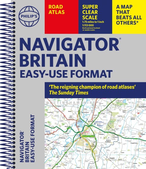 Philip’s Navigator Britain Easy-use format