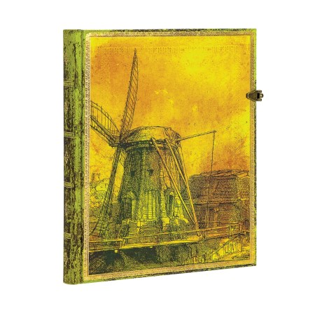 Rembrandt’s 350th Anniversary Ultra Unlined Hardcover Journal (Clasp Closure)