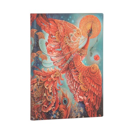 Firebird (Birds of Happiness) Midi Unlined Journal