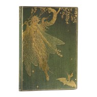 Olive Fairy (Lang’s Fairy Books) Midi Unlined Softcover Flexi Journal (Elastic Band Closure)