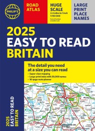 2025 Philip’s Easy to Read Road Atlas of Britain