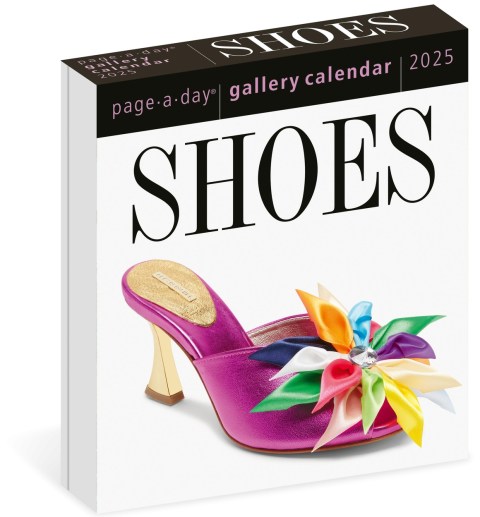 Shoes Page-A-Day Gallery Calendar 2025