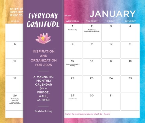 Everyday Gratitude: Inspiration and Organization for 2025