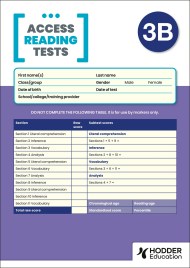 New Access Reading Test (ART) 3B, PK10