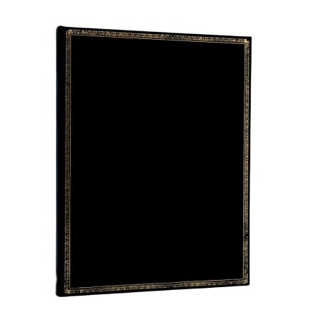 Black Edition Ultra Lined Hardcover Journal (Elastic Band Closure)