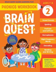 Brain Quest Phonics Workbook: Grade 2